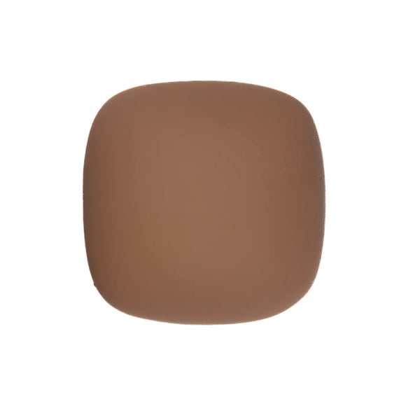 Square Matte Centre, Brown - 2 pack