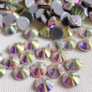 SS50 Rhinestones, Crystal AB - 4 pk