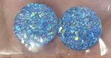 Acrylic Round Druzy Centres