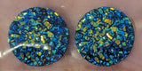 Acrylic Round Druzy Centres