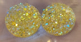 Acrylic Round Druzy Centres