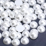 Acrylic Round Centres - Pearl, Various Styles & Sizes