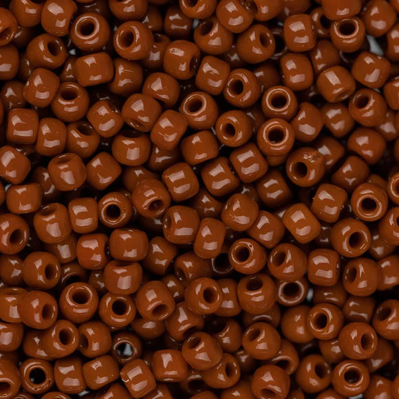 Toho Seed Beads Size 11/0 - Opaque Terra Cotta