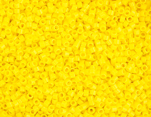 Delicas 11/0 - Opaque Yellow