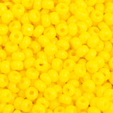 Czech Seed Beads Size 11/0 - Opaque Golden Yellow