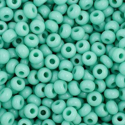 Czech Seed Beads Size 11/0 - Opaque Turquoise